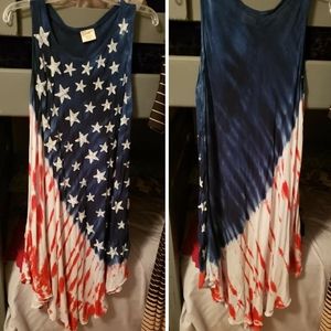 American flag dress
